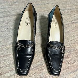 Coach Madaleine vintage leather heels